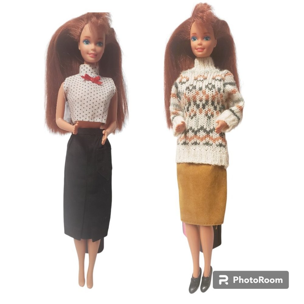 Two Barbie Outfits